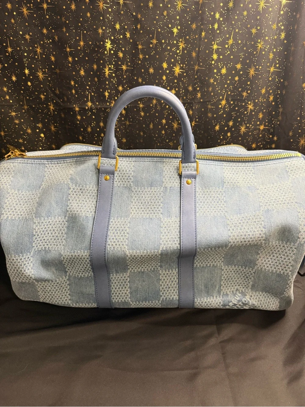 Louis Vuitton Keepall Cargo 50 in Damier Denim